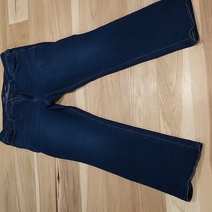 Old Navy Mid Rise Kicker Boot Cut Jeans